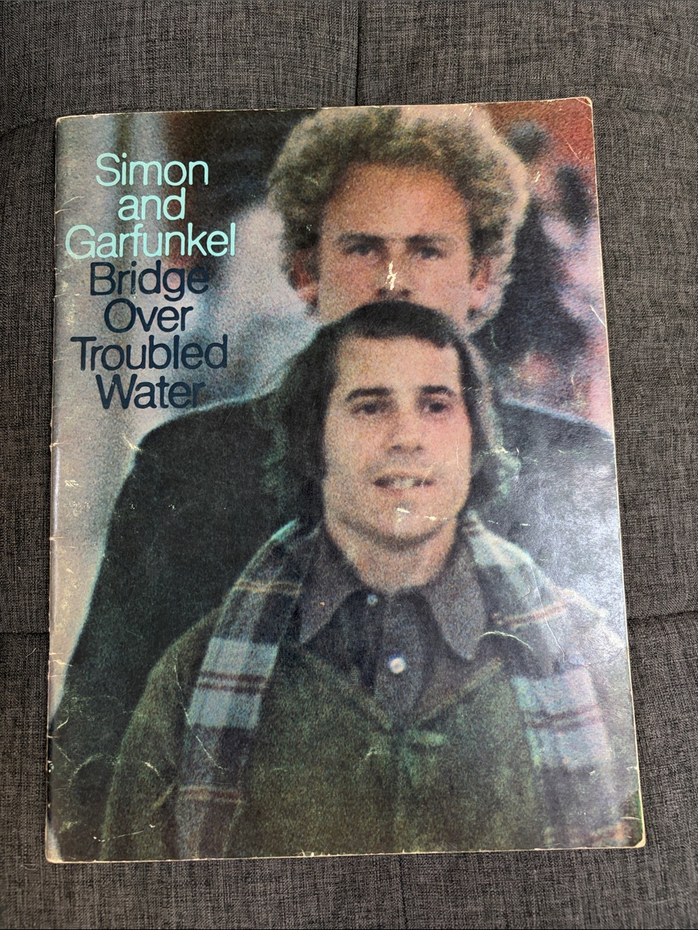 Simon and Garfunkel "Bridge Over Troubled Water" Vintage Song Book Sheet Music